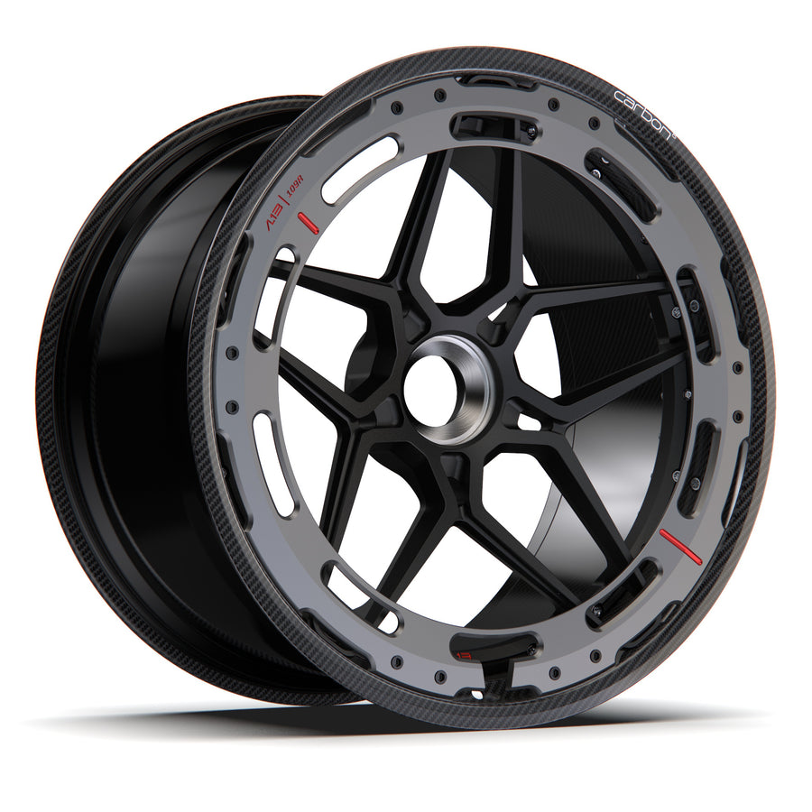 AL13 D002-109R Carbon6 carbon hybrid forged wheel