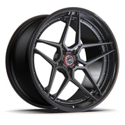 AL13 D002 Carbon6 carbon hybrid forged wheel