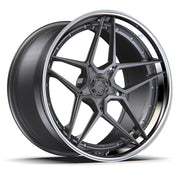 AL13 D002 forged wheel with ACL center-lock style cap
