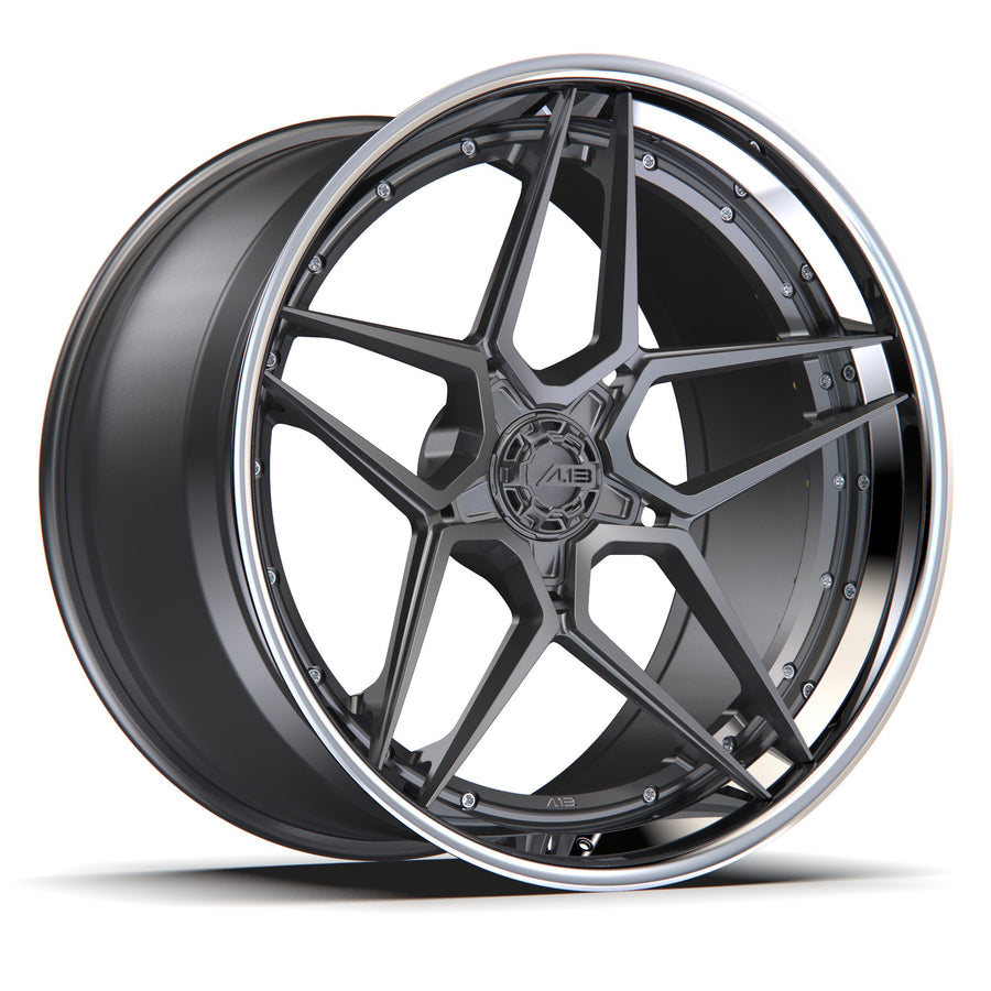 AL13 D002 forged wheel with ACL center-lock style cap