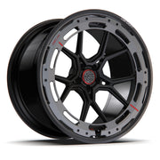 AL13 D003-109R Carbon6 carbon hybrid forged wheel