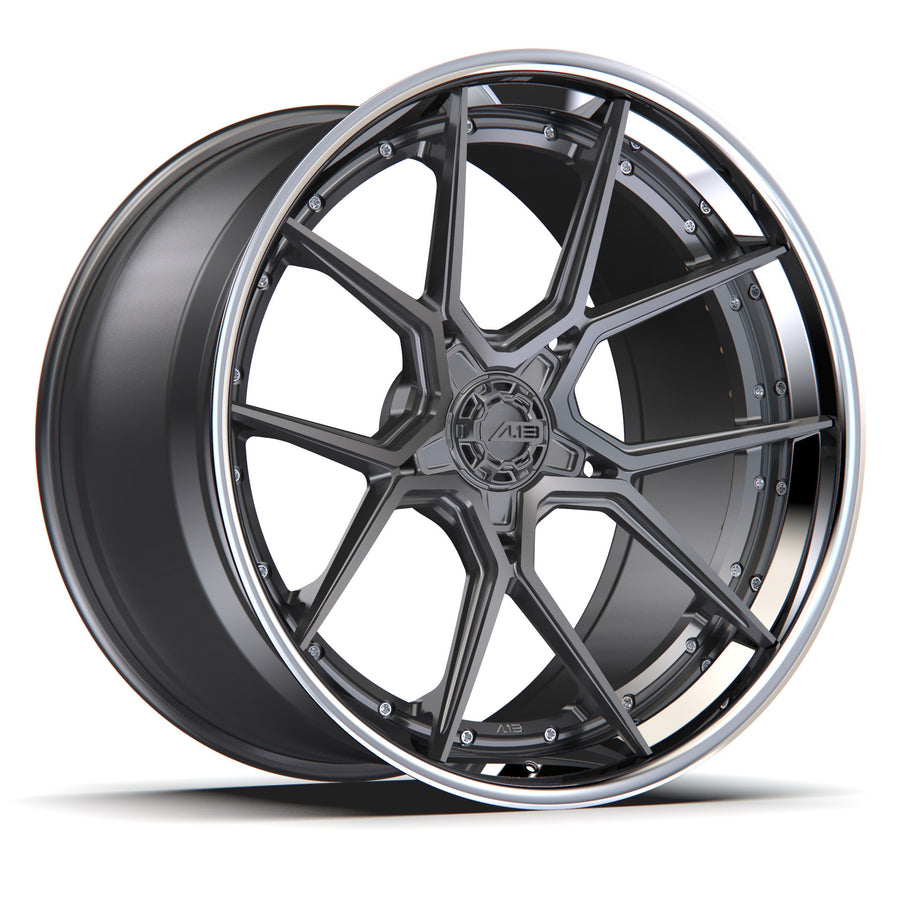 AL13 D003 forged wheel with ACL center-lock style cap