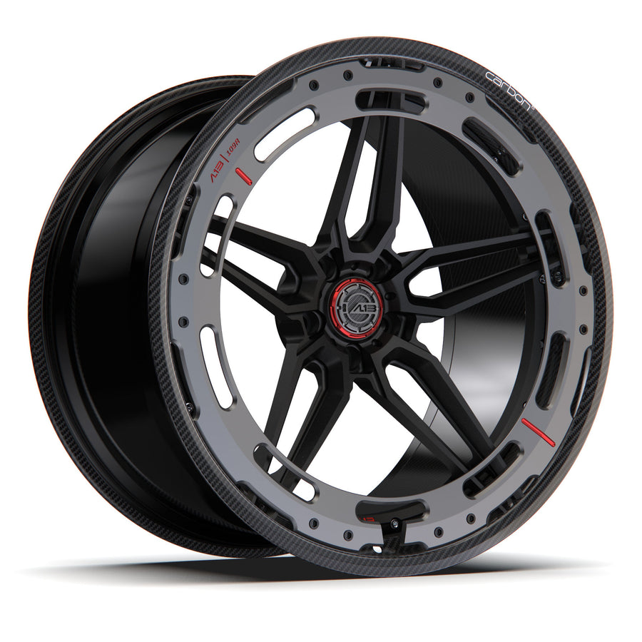 AL13 D005-109R Carbon6 carbon hybrid forged wheel