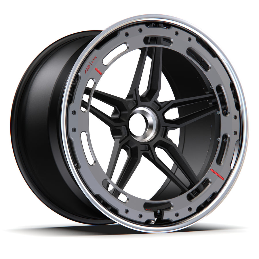 AL13 D005-109R forged wheel with center lock cap