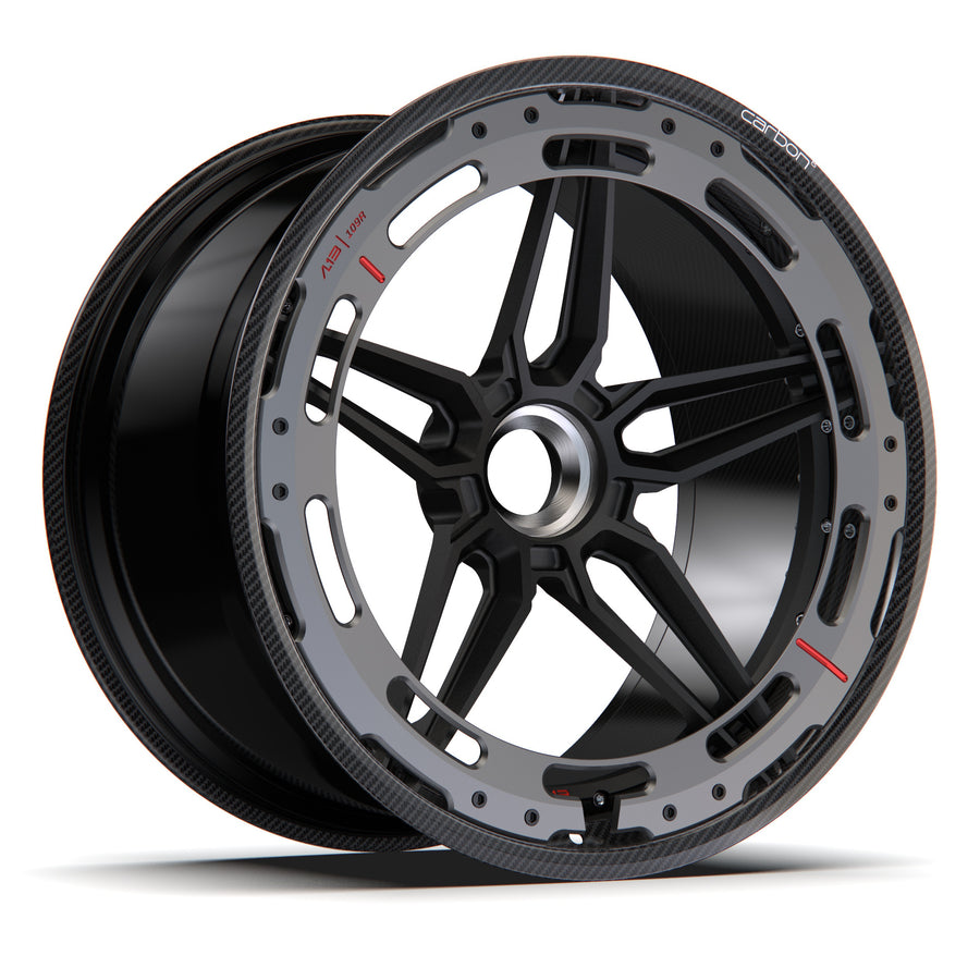AL13 D005-109R Carbon6 carbon hybrid forged wheel