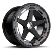 AL13 D006-109R Carbon6 carbon hybrid forged wheel
