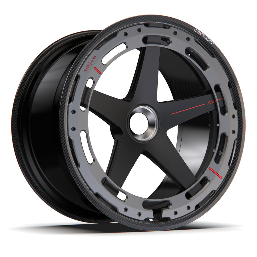 AL13 D006-109R Carbon6 carbon hybrid forged wheel