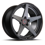 AL13 D006 Carbon6 carbon hybrid forged wheel
