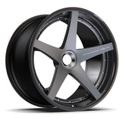 AL13 D006 Carbon6 carbon hybrid forged wheel