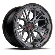 AL13 D008-109R Carbon6 carbon hybrid forged wheel