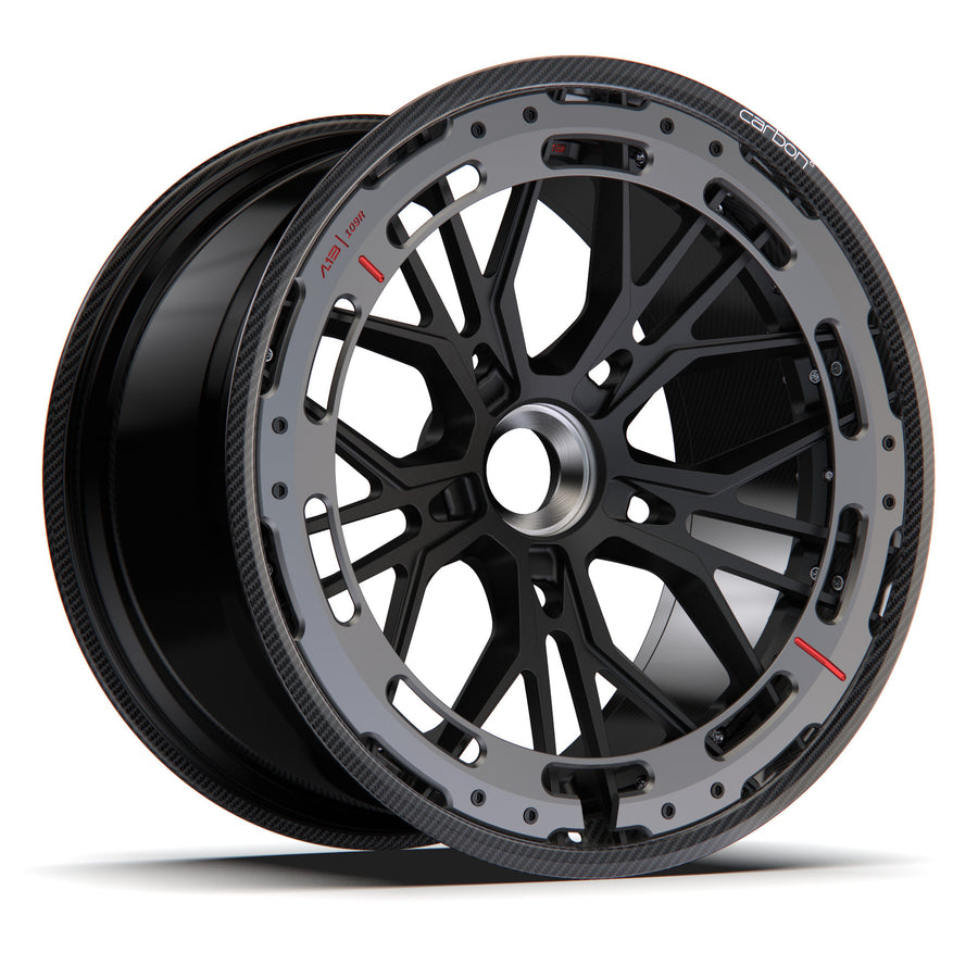 AL13 D008-109R Carbon6 carbon hybrid forged wheel