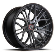 AL13 D008 Carbon6 carbon hybrid forged wheel