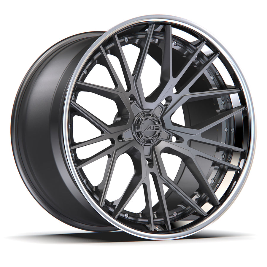 AL13 D008 forged wheel with ACL center-lock style cap