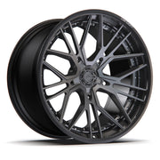 AL13 D008 Carbon6 carbon hybrid forged wheel
