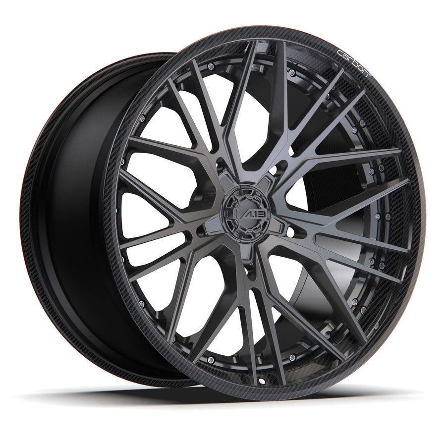 AL13 D008 Carbon6 carbon hybrid forged wheel