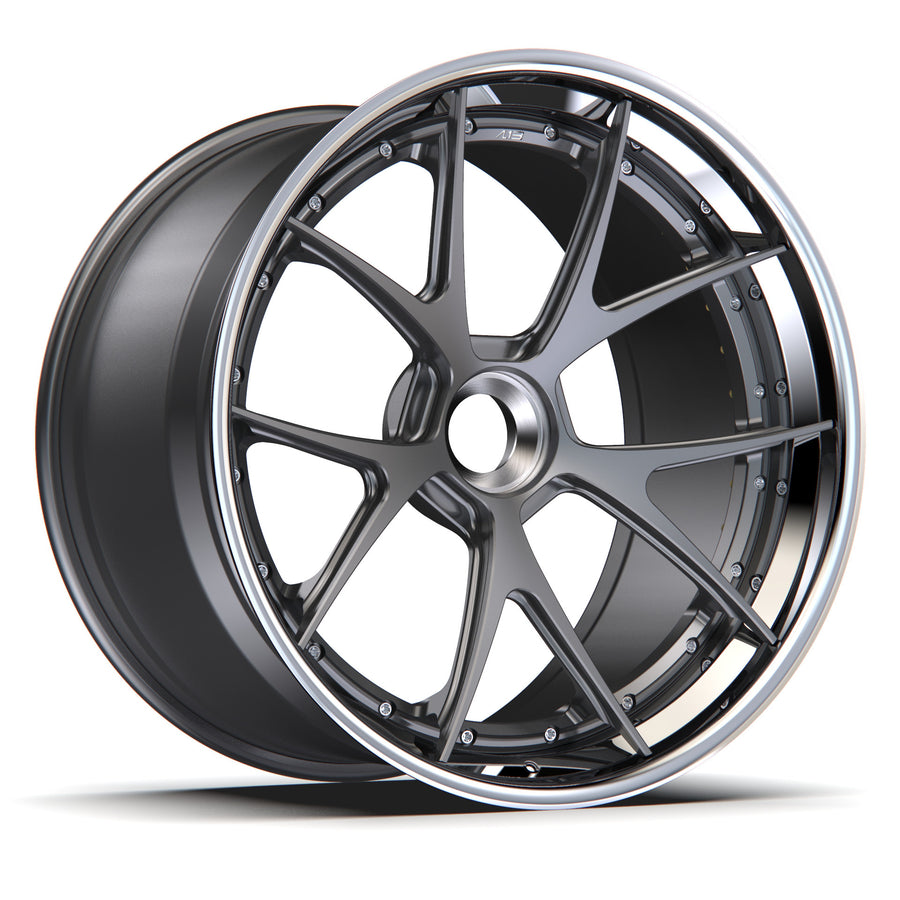 AL13 D011 forged wheel with center lock cap