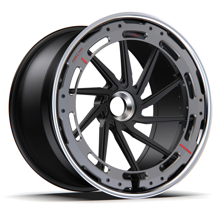 AL13 D013-109R forged wheel with center lock cap