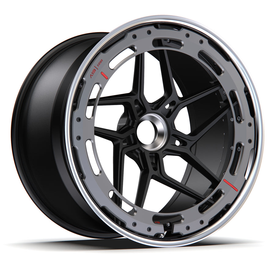 AL13 D014-109R forged wheel with center lock cap