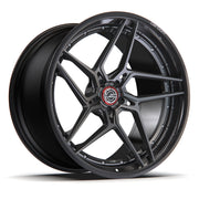 AL13 D014 Carbon6 carbon hybrid forged wheel
