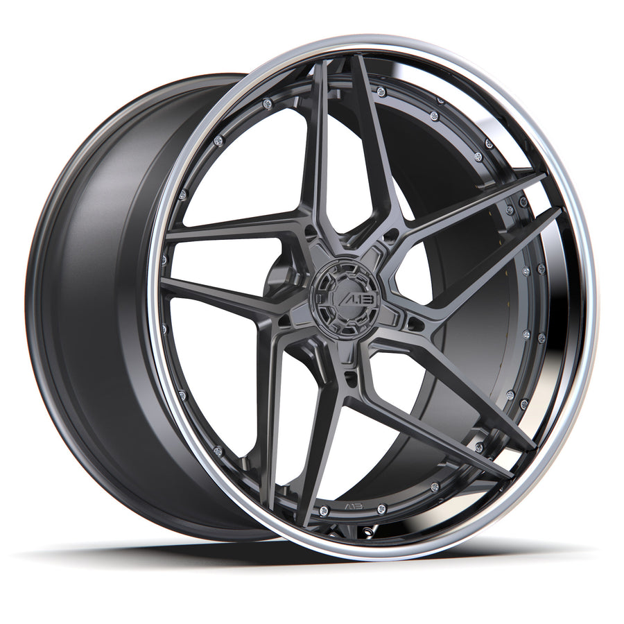AL13 D014 forged wheel with ACL center-lock style cap