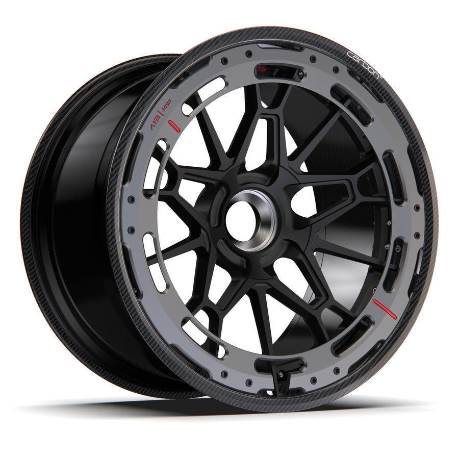 AL13 D015-109R Carbon6 carbon hybrid forged wheel