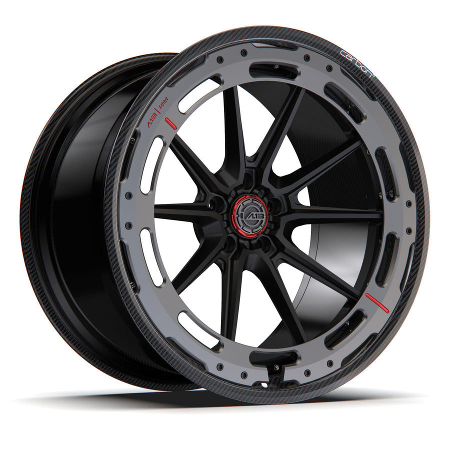 AL13 D016-109R Carbon6 carbon hybrid forged wheel