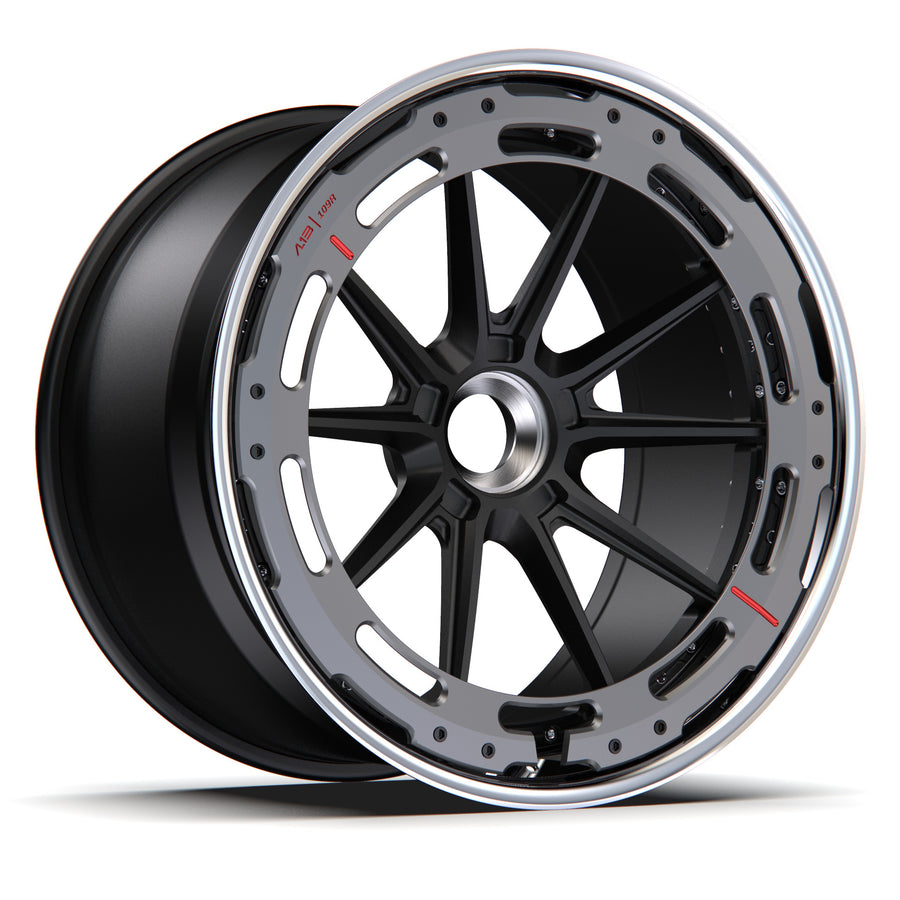 AL13 D016-109R forged wheel with center lock cap