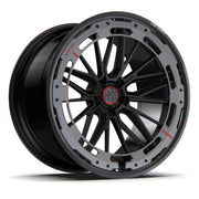 AL13 D017-109R Carbon6 carbon hybrid forged wheel