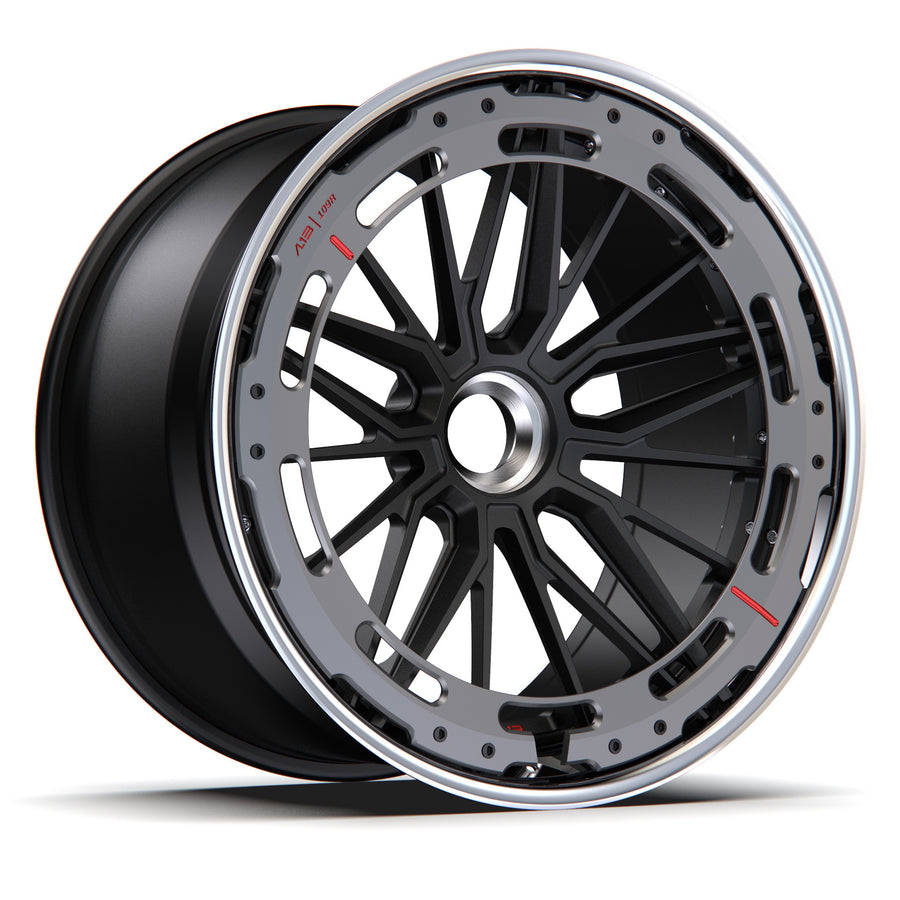 AL13 D017-109R forged wheel with center lock cap