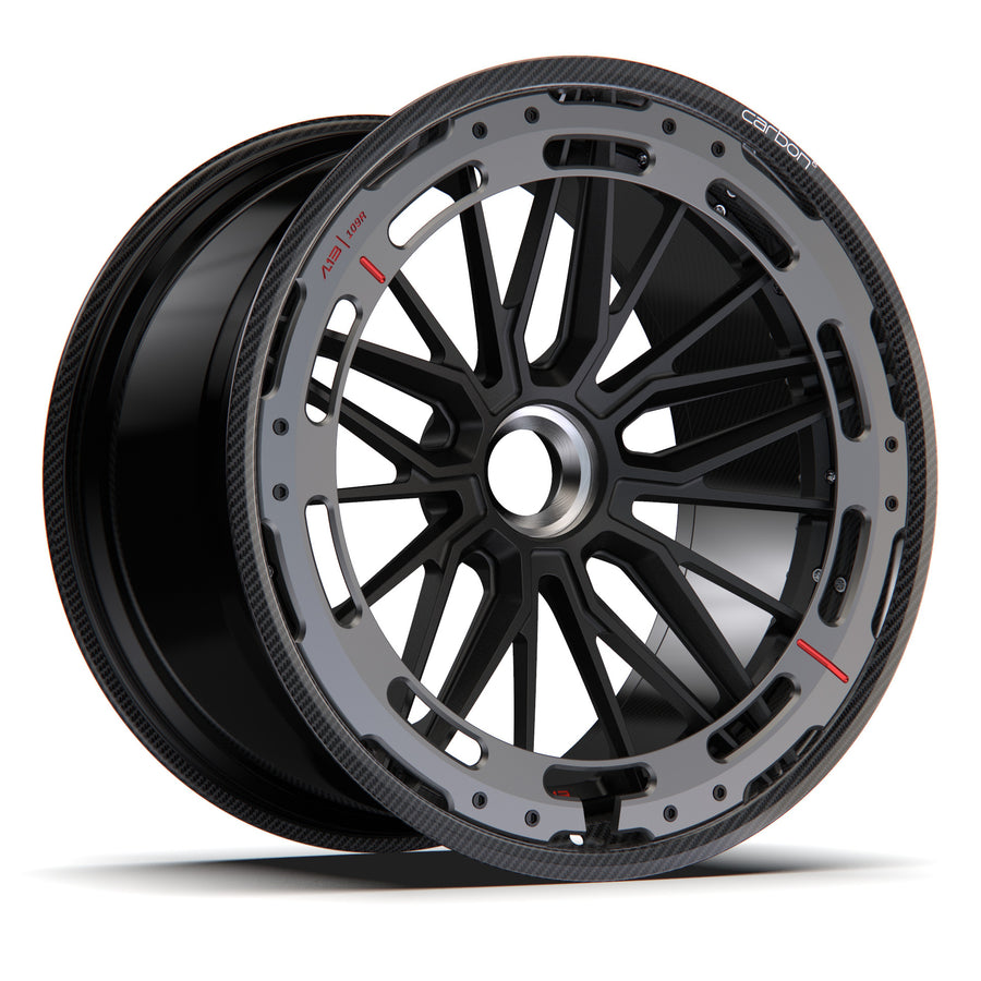 AL13 D017-109R Carbon6 carbon hybrid forged wheel