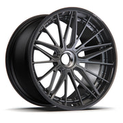 AL13 D017 Carbon6 carbon hybrid forged wheel