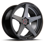 AL13 HDC005R Carbon6 carbon hybrid forged wheel