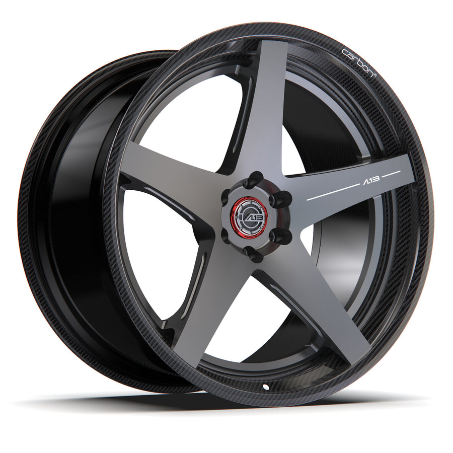 AL13 HDC005R Carbon6 carbon hybrid forged wheel