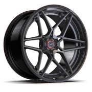 AL13 HDD002 Carbon6 carbon hybrid forged wheel