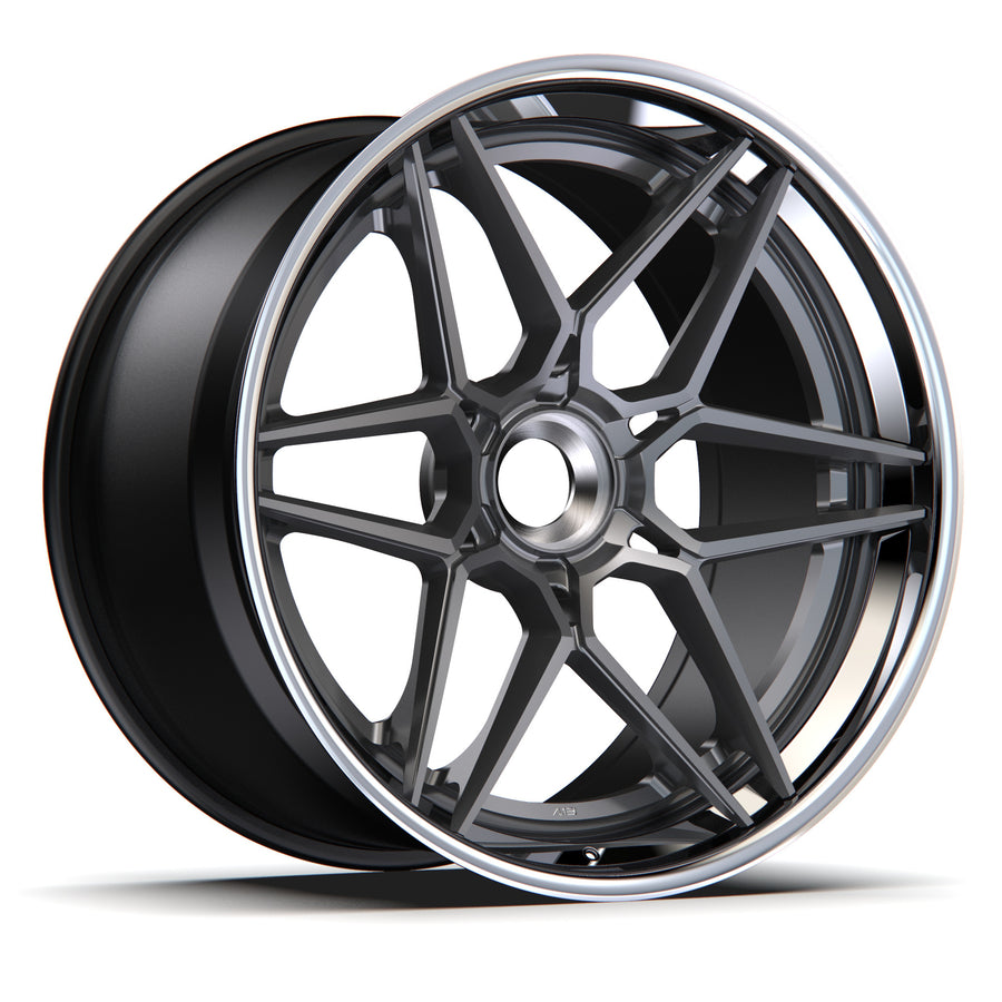 AL13 HDD002 forged wheel with center lock cap