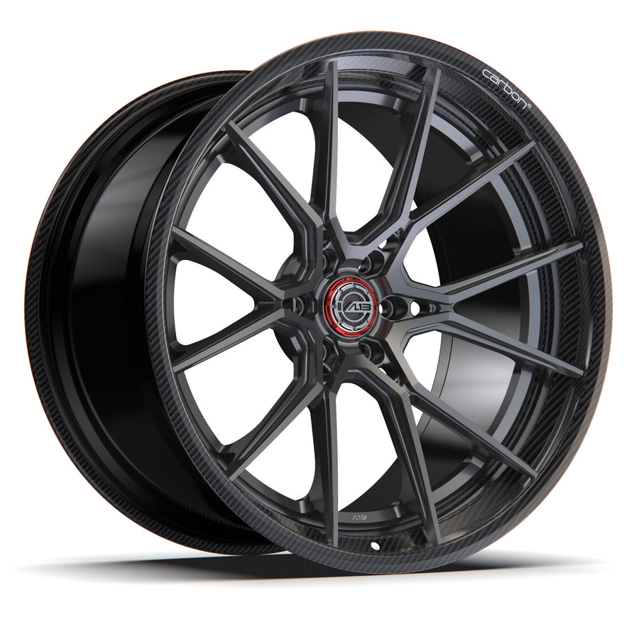 AL13 HDD003 Carbon6 carbon hybrid forged wheel