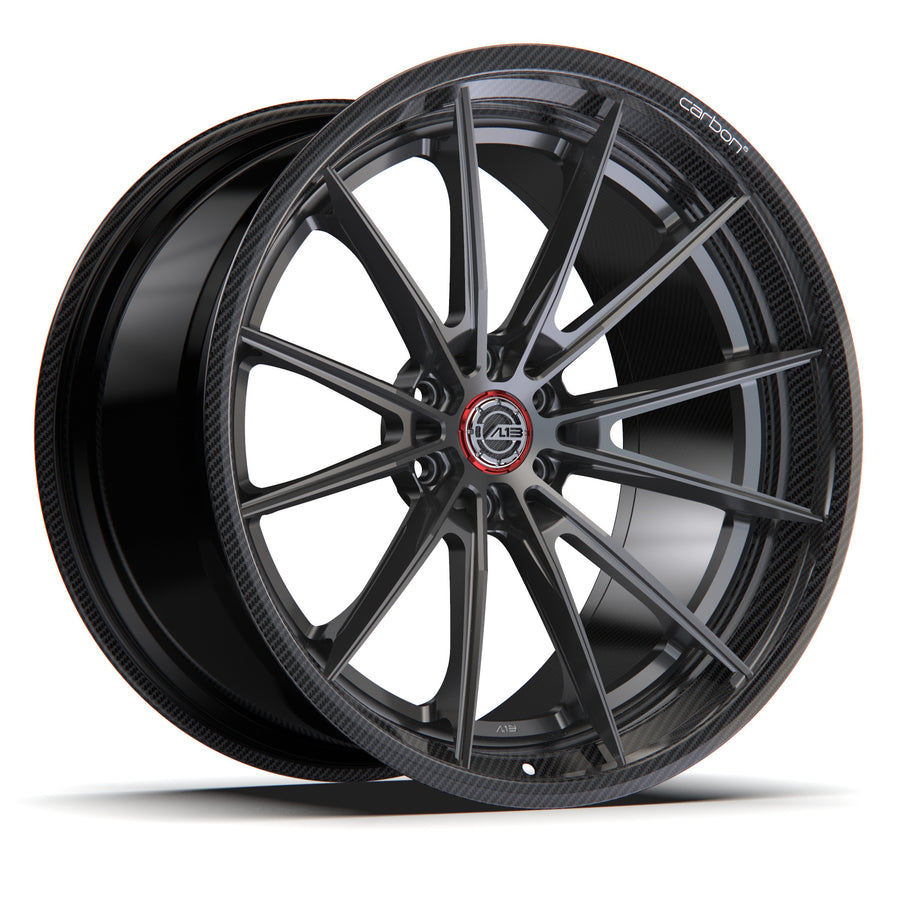 AL13 HDR10 Carbon6 carbon hybrid forged wheel