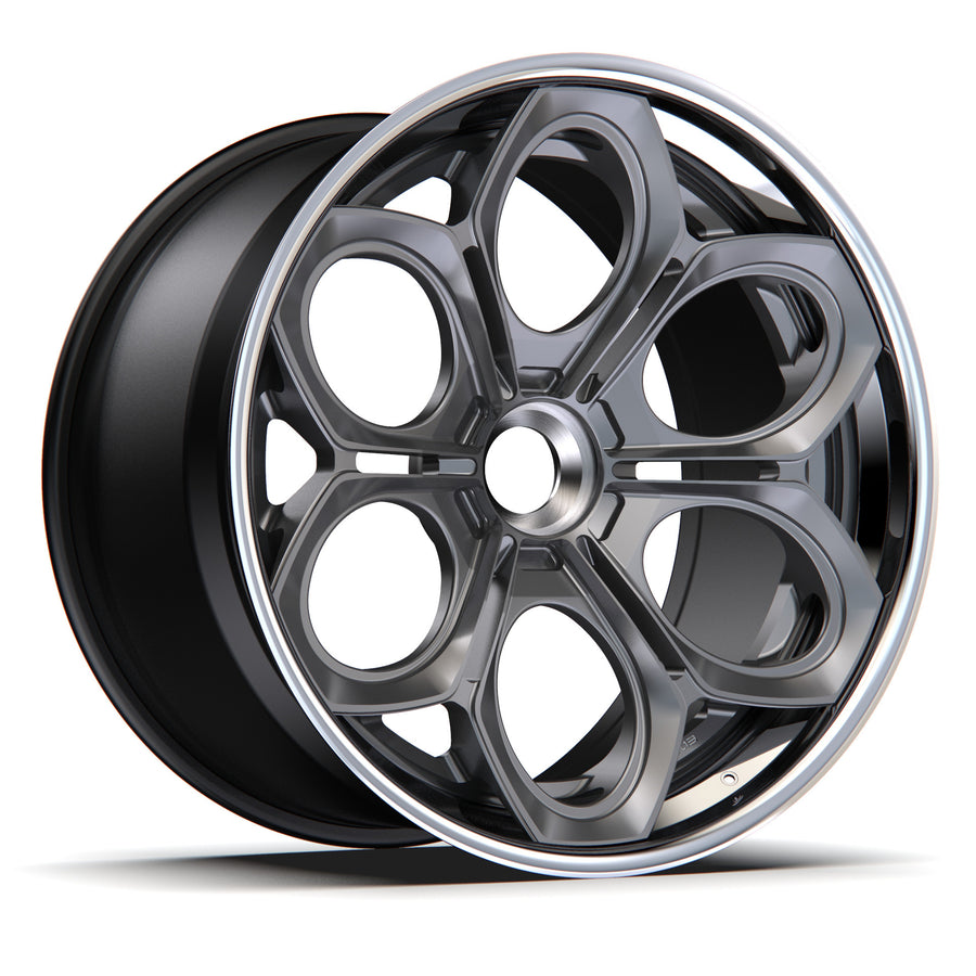 AL13 HDR110 forged wheel with center lock cap