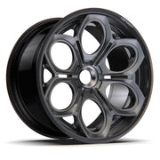 AL13 HDR110 Carbon6 carbon hybrid forged wheel