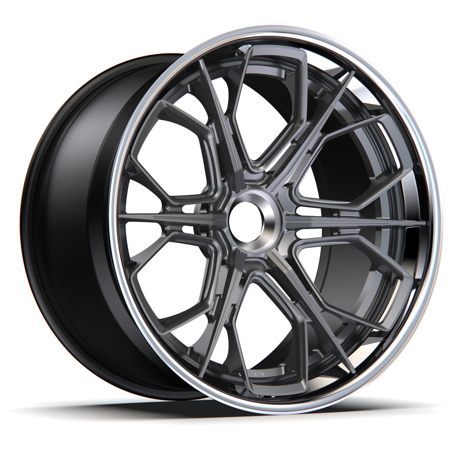 AL13 HDR140 forged wheel with center lock cap
