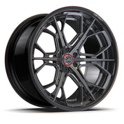AL13 HDR140 Carbon6 carbon hybrid forged wheel