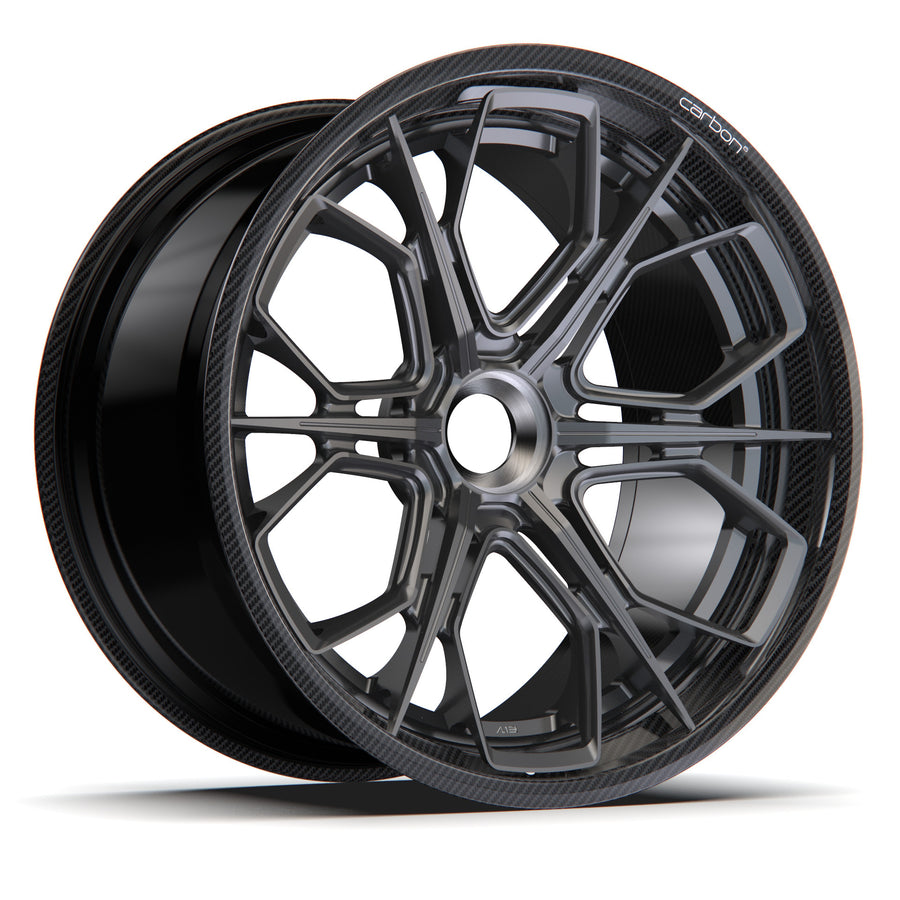 AL13 HDR140 Carbon6 carbon hybrid forged wheel