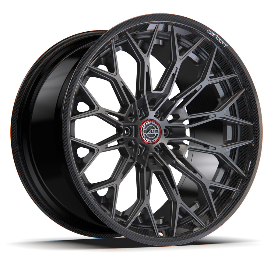 AL13 HDR300 Carbon6 carbon hybrid forged wheel