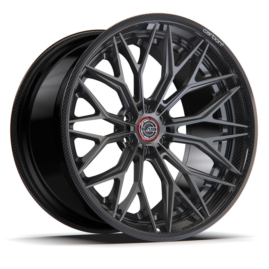 AL13 HDR80 Carbon6 carbon hybrid forged wheel