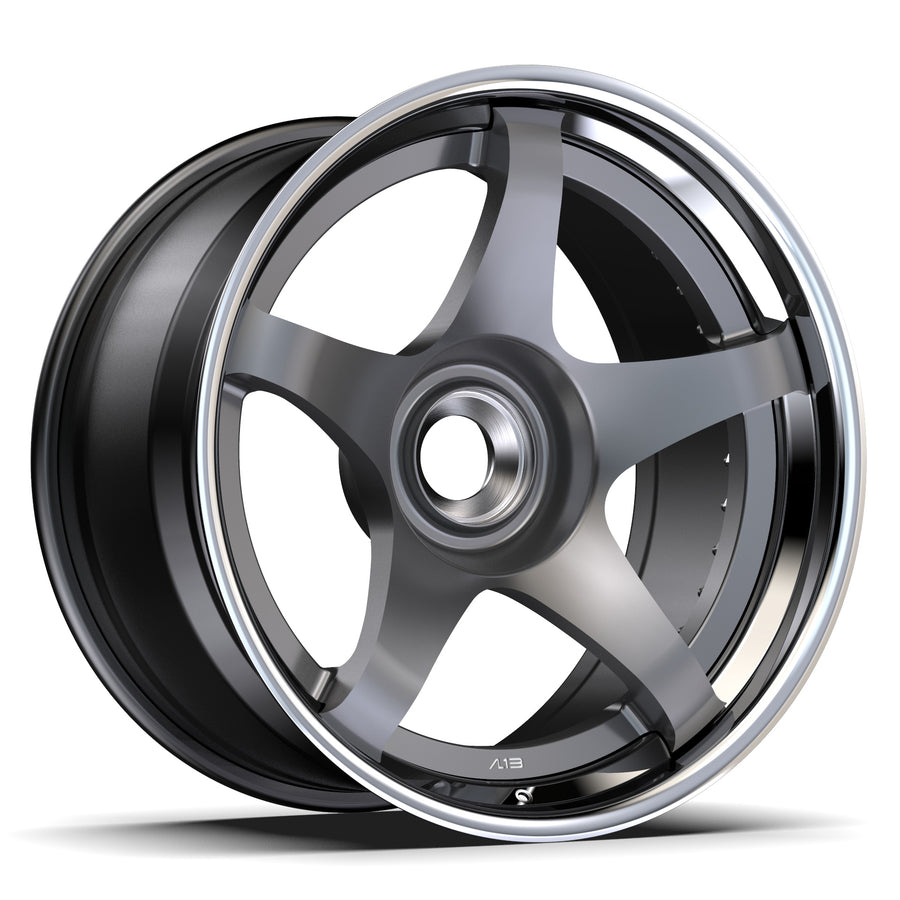 AL13 LM5C forged wheel with center lock cap