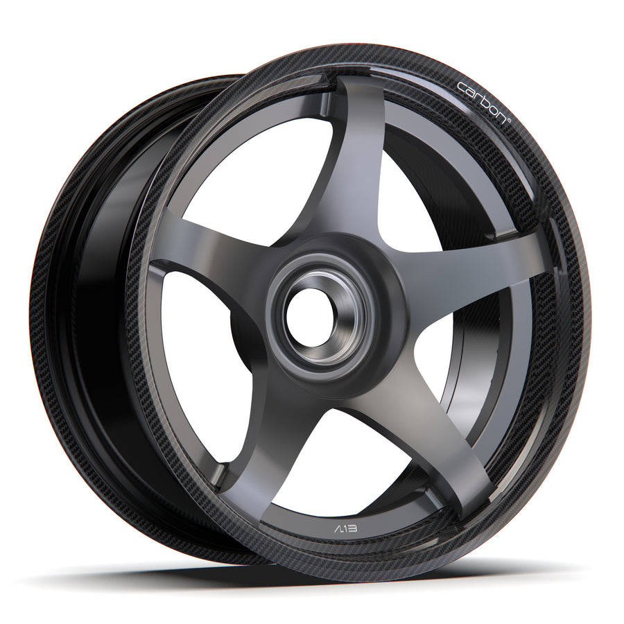 AL13 LM5C Carbon6 carbon hybrid forged wheel