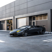 Lamborghini Murcielago on AL13 LM5C forged wheels in Satin Black finish