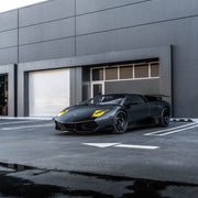 Lamborghini Murcielago on AL13 LM5C forged wheels in Satin Black finish
