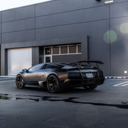 Lamborghini Murcielago on AL13 LM5C forged wheels in Satin Black finish