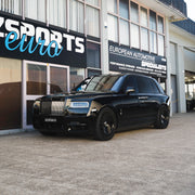Rolls-Royce Cullinan on AL13 LUX10 forged wheels in Gloss Black finish
